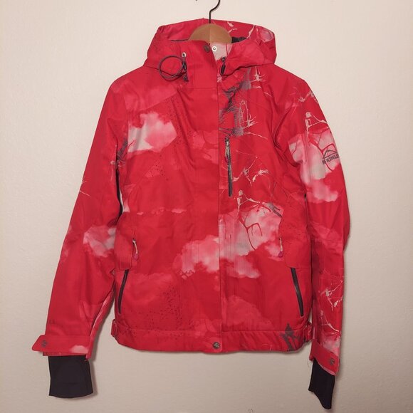 McKinley Women’s Ski Jacket | Insulated Hooded Snow Coat Outdoor Winter Shell S - Picture 2 of 12